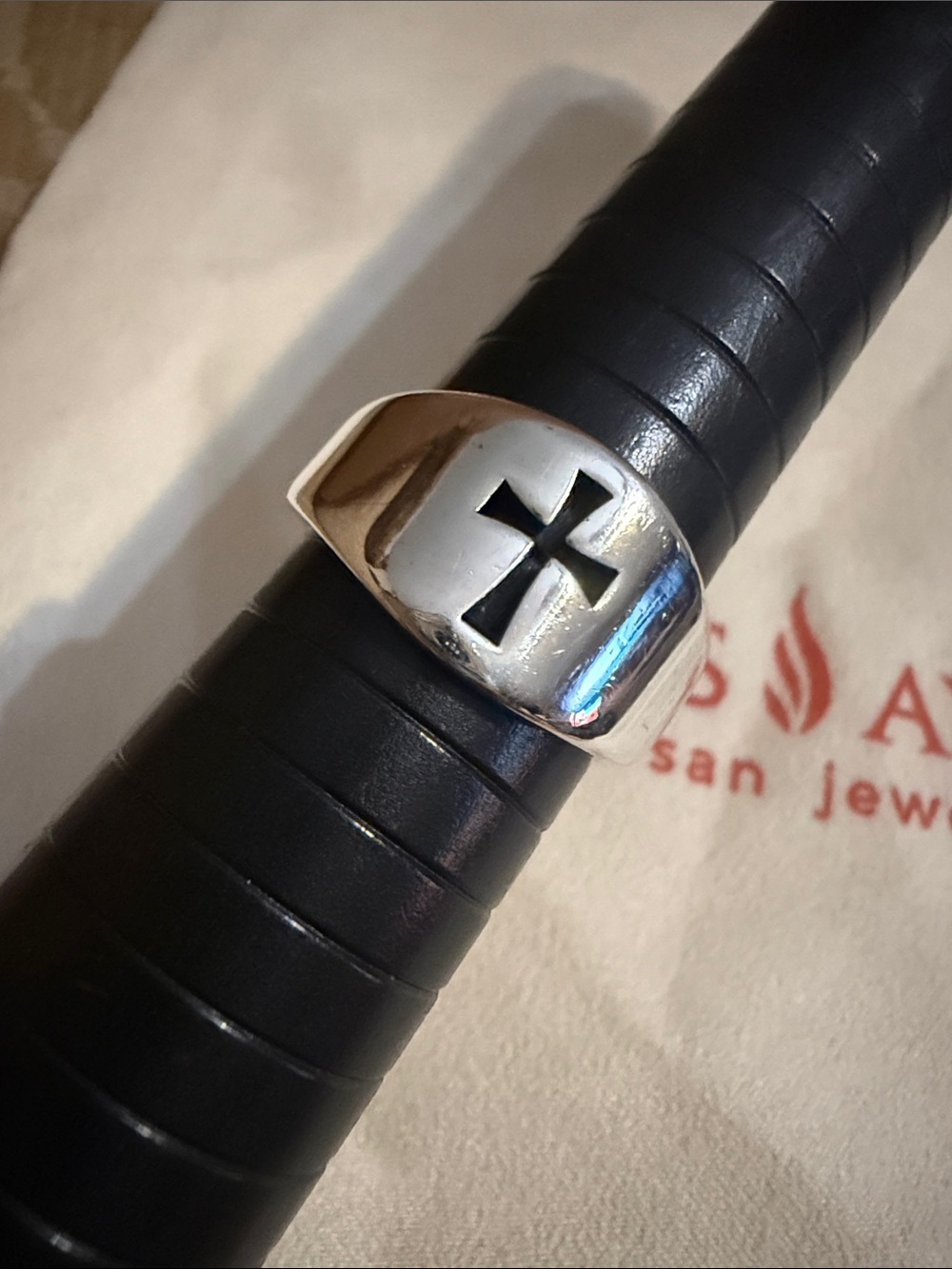 James Avery Wide Crosslet Ring